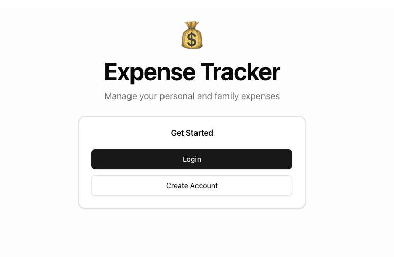 Expense Tracker